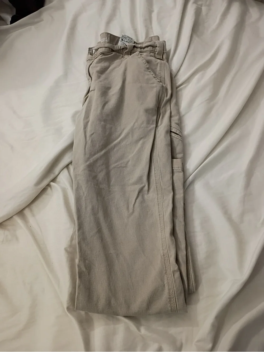 Carhartt Light Beige Relaxed Fit Cargo Pants